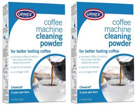Limpador de máquina de café Urnex Cleancaf Powder, pacote com 2 Limpador de máquina de café Urnex Cleancaf Powder, pacote com 2