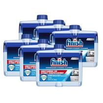 Limpador de máquina de lavar louça Finish Dual Action 250mL (pacote com 6) Limpador de máquina de lavar louça Finish Dual Action 250mL (pacote com 6)