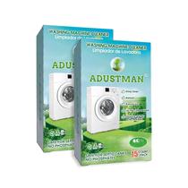 Limpador de Máquina de Lavar Roupa ADUSTMAN 30 Tablets Fresh (x2)