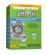 Limpador de máquina de lavar roupa Affresh 6 tablets Front/Top Load