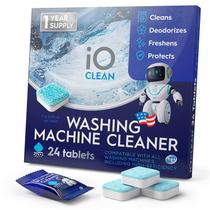 Limpador de máquina de lavar roupa iO CLEAN 24 HE Tablets, fornecimento de 1 ano