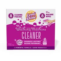 Limpador de máquina de lavar roupa Lemi Shine 8 Count Citric Acid Limpador de máquina de lavar roupa Lemi Shine 8 Count Citric Acid