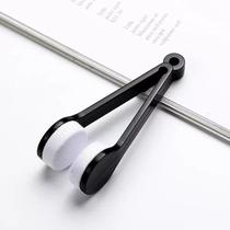 Limpador de óculos portátil ultramacio multifuncional Pano microfibra escova macia de limpeza Limpador de óculos portátil ultramacio multifuncional Pano microfibra escova macia de limpeza