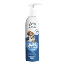 Limpador de Orelha Pet Clean para Cães e Gatos - 100 mL