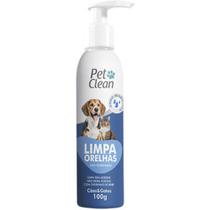 Limpador de Orelha Pet Clean para Cães e Gatos - 100g