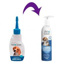 Limpador de Orelha Pet Clean para Cães e Gatos - 500 mL