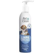 Limpador de Orelha Pet Clean para Cães e Gatos