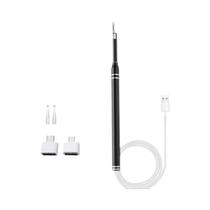 Limpador De Ouvido Visual Inteligente De 5,5 Mm 3 Em 1 Removedor De Cera De Ouvido USB C Câmera
