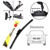 Limpador de Para-Brisas Soft Universal Dianteira 24 polegadas Preta