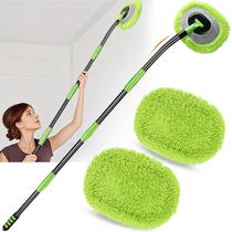 Limpador de parede Dowos Max 160 cm com alça longa e escova