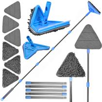 Limpador de parede DSV Standard Wall Mop, alça longa de 77 polegadas Limpador de parede DSV Standard Wall Mop, alça longa de 77 polegadas