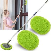 Limpador de parede Mop HomeRit Green para paredes com alça longa