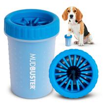 Limpador de Patas para Cães Dexas MudBuster Médio Pro Azul