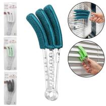 Limpador De Persianas De Microfibra Cabo Acrilico 21,5X7Cm Limpador De Persianas De Microfibra Cabo Acrilico 21,5X7Cm