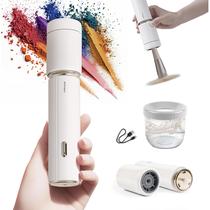 Limpador de pincéis de maquiagem Aprilous Electric com secador e carregador