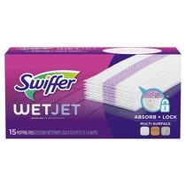 Limpador de piso de madeira dura Mop Pad Refill Swiffer WetJet x15