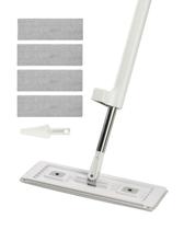 Limpador de piso de microfibra autotorcido Flat Mop VEVOR com almofadas
