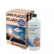 Limpador De Placas Solares 1 Litro Multiuso - Kit 12 Unidades