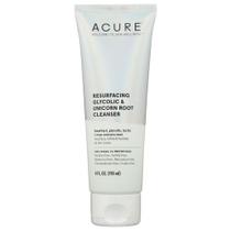Limpador de raiz de unicórnio e glicólico resurfacing 4 oz da Acure (pacote com 4)