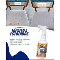 Limpador de Sofá Tapetes Estofados Prático Tira Manchas Spray 500ml Duratto