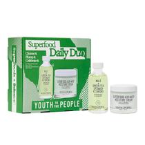 Limpador de superalimentos Skincare Youth To The People 60 mL + hidratante 60 mL