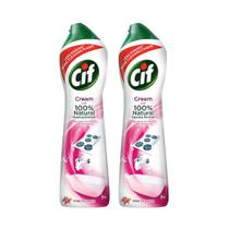 Limpador de superfícies Cif Pink Multi-Purpose 2x500ml Fragrância floral