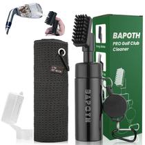 Limpador de tacos de golfe BAPOTH sem vazamentos com toalha de microfibra Limpador de tacos de golfe BAPOTH sem vazamentos com toalha de microfibra