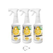 Limpador De Tecidos E Estofados Spartan Odor Solution Kit 3