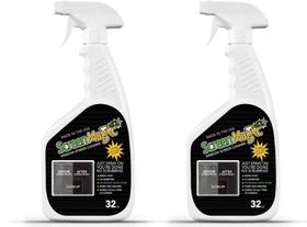 Limpador de tela de janela Trigger Sprayer, pacote com 2 unidades, SCREEN MAGIC SM32T Limpador de tela de janela Trigger Sprayer, pacote com 2 unidades, SCREEN MAGIC SM32T