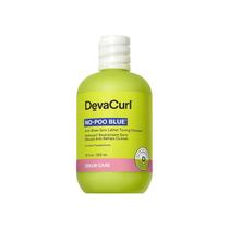 Limpador de tonificação antilatão DevaCurl No-Poo Blue 350 ml