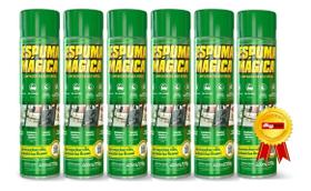 Limpador De Uso Geral Espuma Magica - Limpeza Completa 6 Und