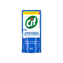 Limpador de uso geral limpa-vidro líquido cif sachê 450ml refil econômico Limpador de uso geral limpa-vidro líquido cif sachê 450ml refil econômico
