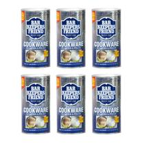 Limpador de utensílios de cozinha Bar Keepers Friend, pacote de 340 ml com 6 Limpador de utensílios de cozinha Bar Keepers Friend, pacote de 340 ml com 6