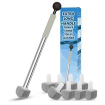 Limpador de vaso sanitário de pedra-pomes YINGMORE com alça de 42,5 cm