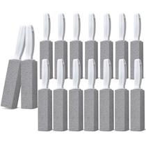 Limpador de vasos sanitários Emycool Pumice Stone com alça, pacote com 16