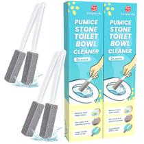 Limpador de vasos sanitários Simple Life Pumice Stone com alça extra longa