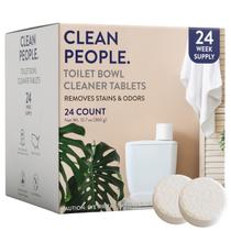 Limpador de vasos sanitários THE CLEAN PEOPLE Tablets 24 unidades