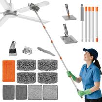 Limpador de ventilador de teto Duster Fentiff com poste de extensão de 79 cm