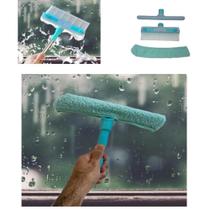 Limpador de vidros e janelas kit rodo mop profissional com acessórios articulados e microfibra para portas e sacadas
