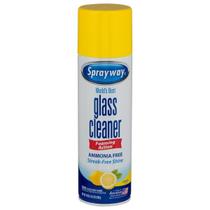 Limpador de vidros Sprayway com aroma de limão, sem amônia, 560 ml Limpador de vidros Sprayway com aroma de limão, sem amônia, 560 ml