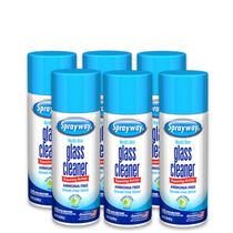 Limpador de vidros Sprayway Foaming Aerosol 443 ml x 6 sem amônia Limpador de vidros Sprayway Foaming Aerosol 443 ml x 6 sem amônia