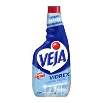 Limpador de Vidros Vidrex Tradicional Refil Veja 500ml