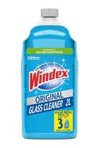Limpador de vidros Windex Original Blue Scent 2L Refill
