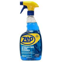 Limpador de vidros Zep Streak-Free, fórmula de amônia de 946 ml Limpador de vidros Zep Streak-Free, fórmula de amônia de 946 ml