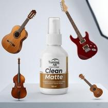 Limpador De violão guitarra baixo acabamento verniz fosco Limpador De violão guitarra baixo acabamento verniz fosco