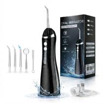 Limpador Dental Portátil Recarregável Jato de Água Para Higiene Bucal