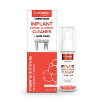 Limpador dentário EverSmile OmniFoam para implantes, frasco de 50 ml