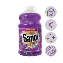 Limpador desinfetante lavanda sanol 5lts