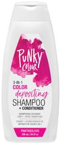Limpador e condicionador de cabelo Punky Colour 3 em 1 rosa 250mL