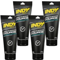 Limpador e Hidratante de Couros Indy 200G 4 unidades Limpador e Hidratante de Couros Indy 200G 4 unidades